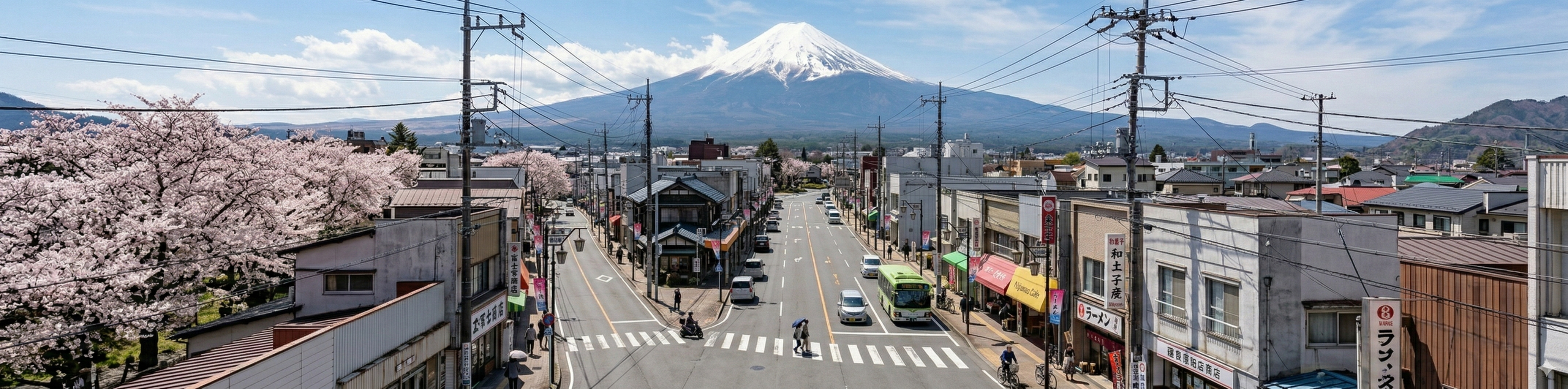 Fuji Mountain Panoramic