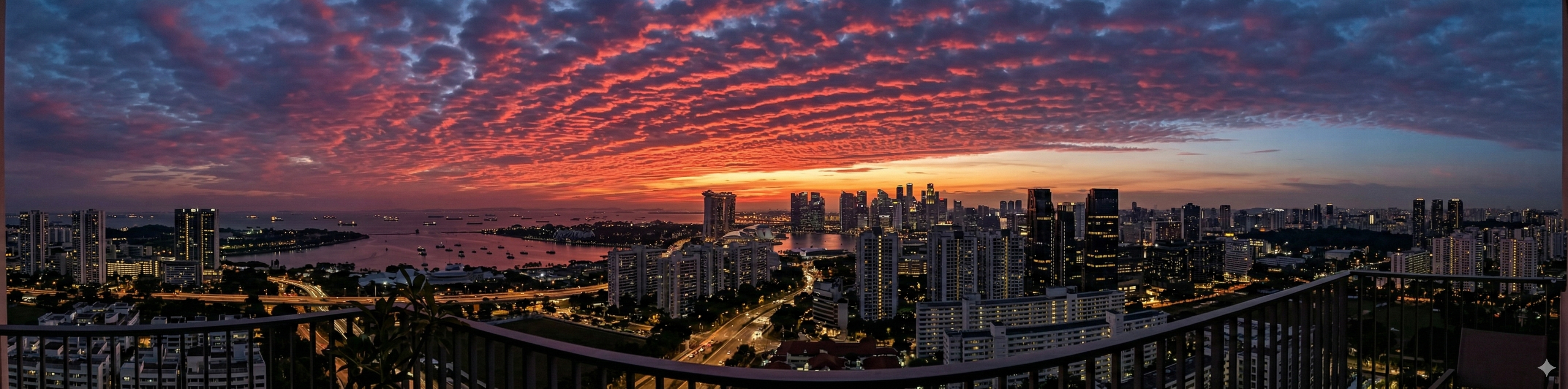 Panoramic Sunset