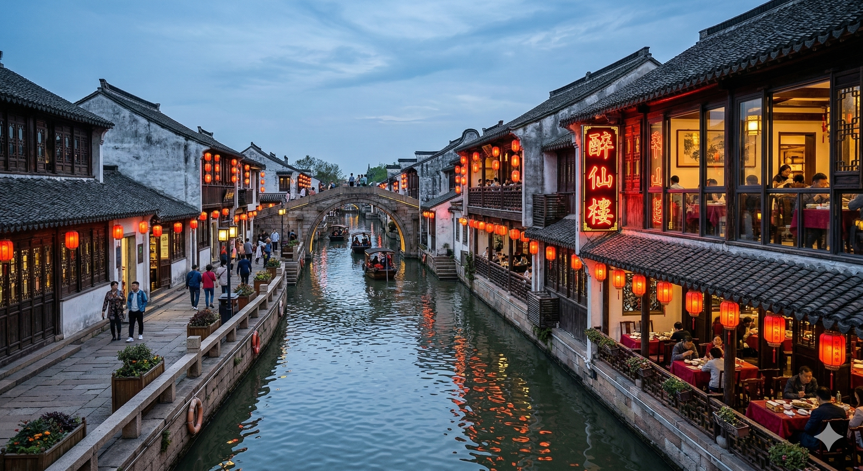 Traditional Chinese Riverside