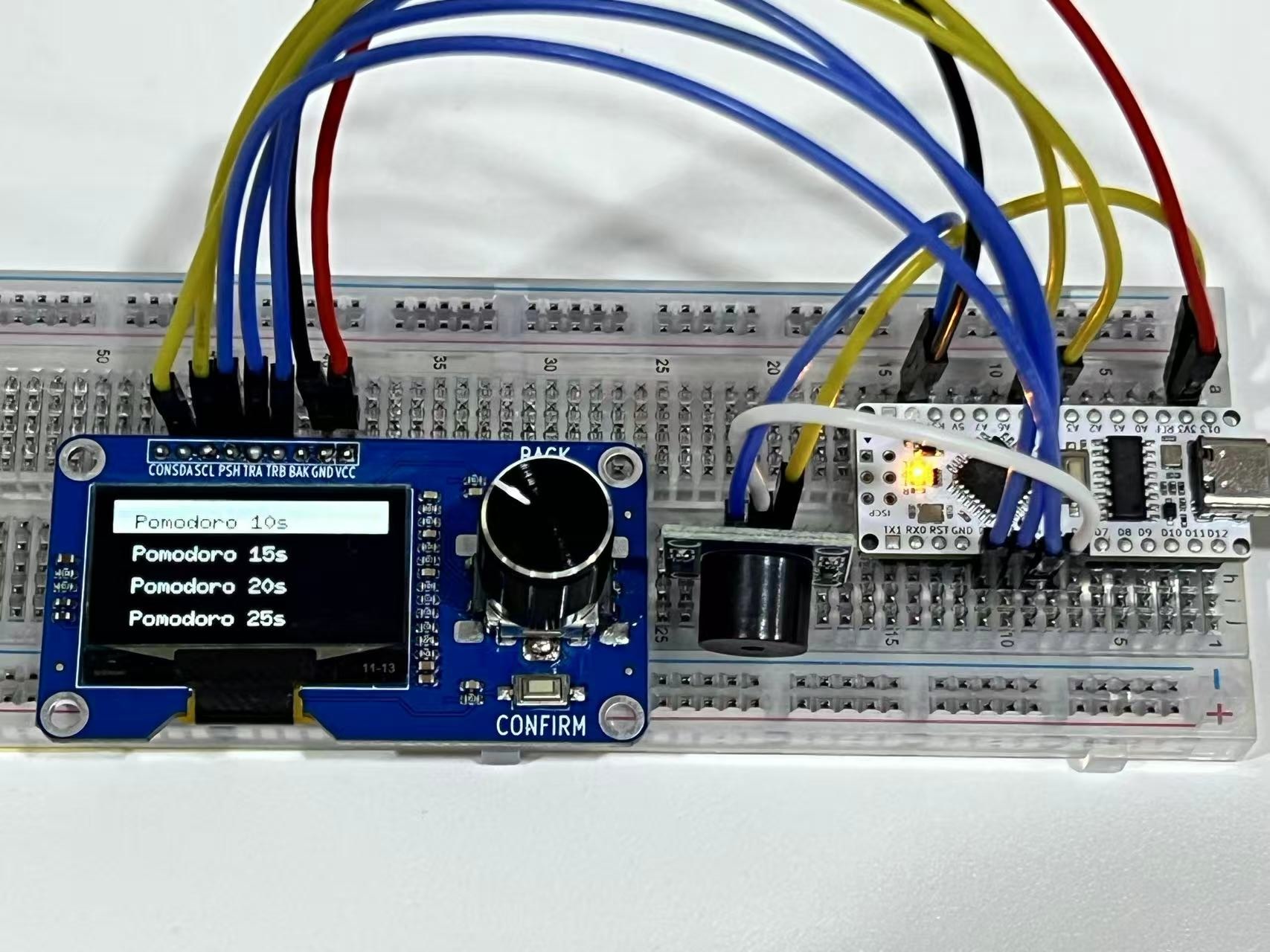 Pomodoro Timer Hardware